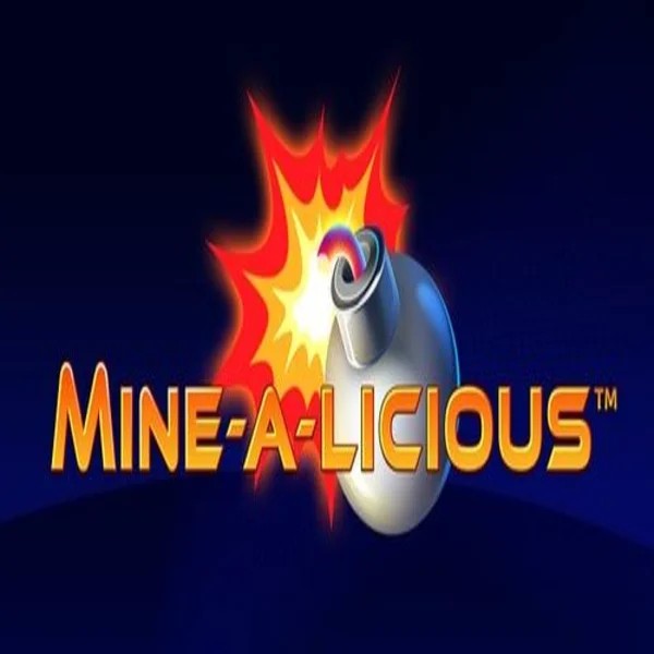 Official Slots logo: Mine a Licious by Playtech at Robocat Casino