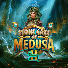 Stone Gaze of Medusa 2 online game logo by Stakelogic on robocatcasinos.fi